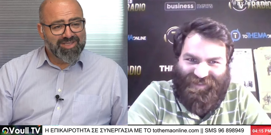 ToThemaOnline – Vouli.TV: Ο Γιώργος Τάττης παρουσίασε και σχολίασε την επικαιρότητα της ημέρας - VIDEO