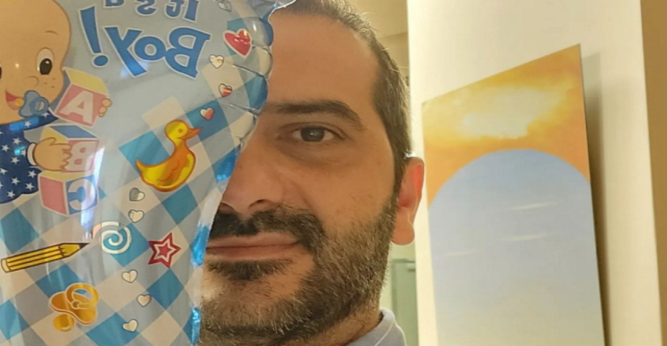 Ο Λεωνίδας Κουτσόπουλος δείχνει για πρώτη φορά το πρόσωπο του γιου του