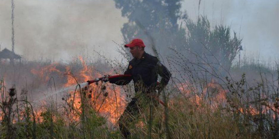 ΠΑΦΟΣ: Μάχη με τις φλόγες στη περιοχή Τάλας - Φόβοι για κατοικίες και πιθανή εκκένωση