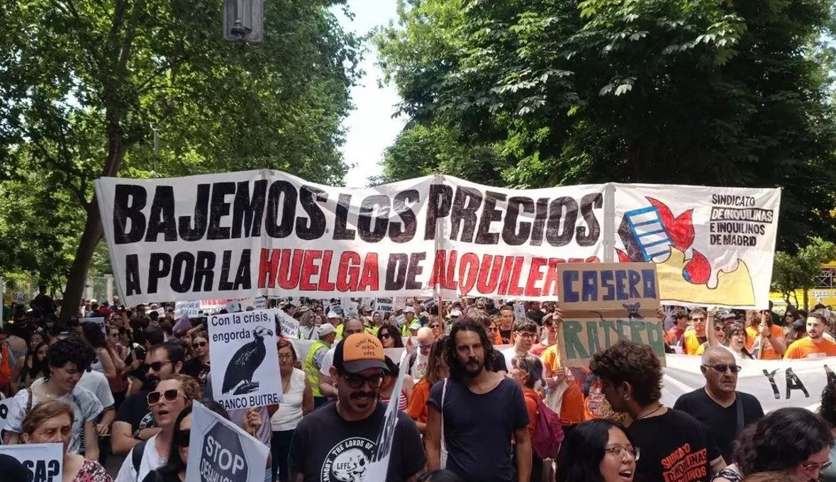 Μαδρίτη: Μαζική διαδήλωση για τις τιμές των ενοικίων - Στοιχεία-σοκ για την στεγαστική κρίση