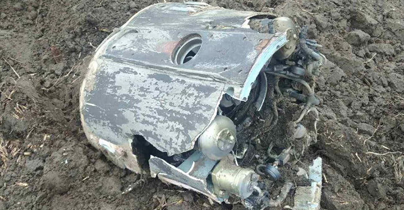 Ουκρανικός πύραυλος S-300 έπεσε στη Λευκορωσία - Δείτε εικόνες