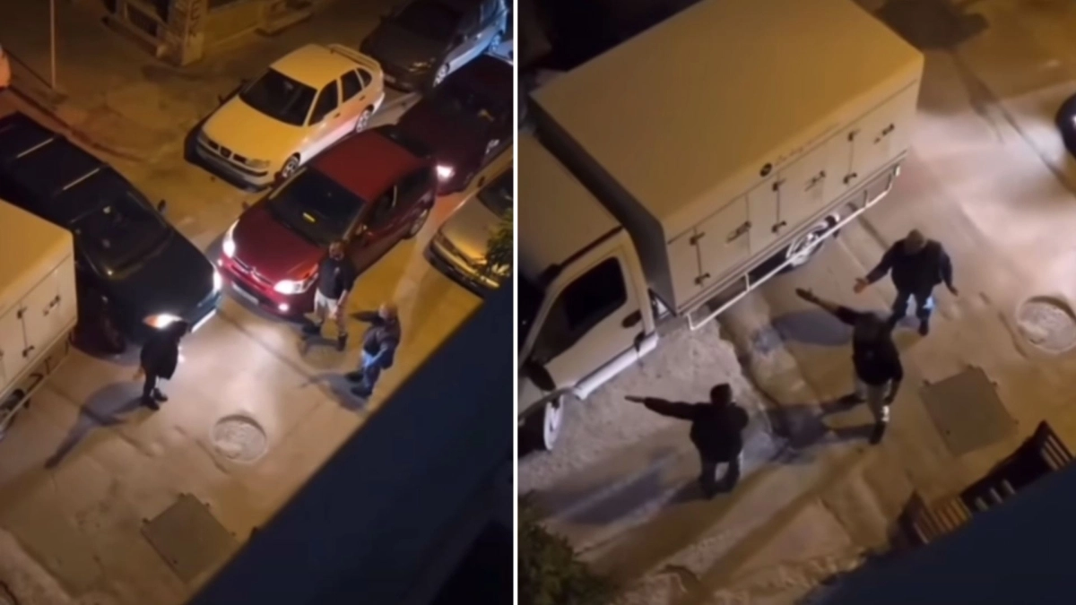 Video: Οδηγός έκλεισε τον δρόμο για να πάρει σουβλάκια: Τελικά χόρτασε... βρισιές 