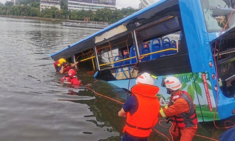 Τραγωδία στην Κίνα: Λεωφορείο έπεσε σε λίμνη – Πνίγηκαν 21 μαθητές που πήγαιναν να δώσουν εξετάσεις