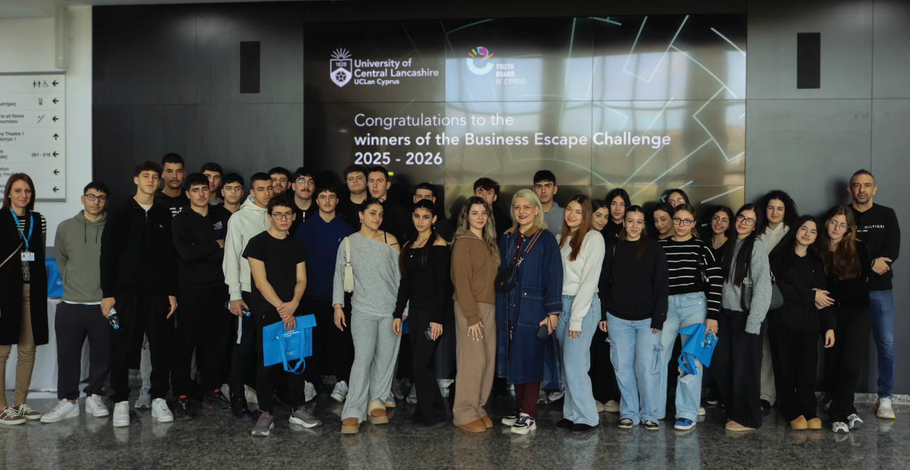Όταν η ομαδική σκέψη γίνεται παιχνίδι: Business Escape Challenge στο Πανεπιστήμιο UCLan Cyprus