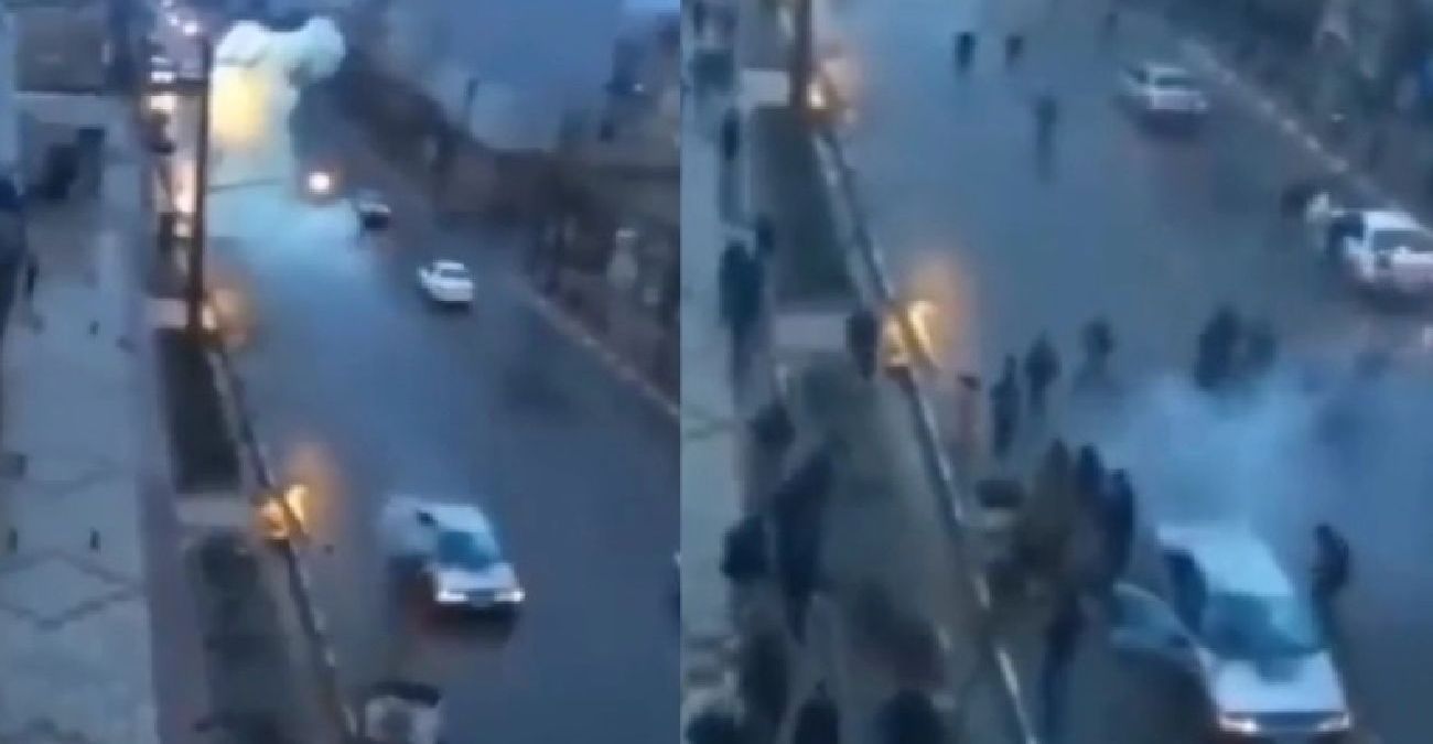 Κεραυνός χτυπά εν κινήσει αυτοκίνητο: Έντρομοι περαστικοί τρέχουν να βοηθήσουν τους επιβαίνοντες – Δείτε το βίντεο που έγινε ήδη viral