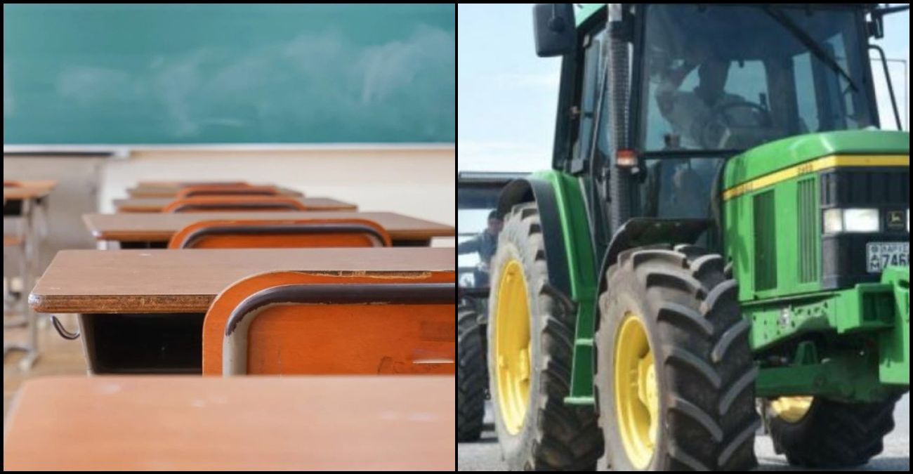 Ταλαιπωρία για χιλιάδες πολίτες στην Κύπρο: Στάση εργασίας στα σχολεία - Διαμαρτυρία αγροτών έξω από το Προεδρικό 