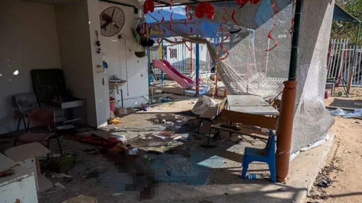 Πόλεμος στο Ισραήλ: Η επίθεση της Χαμάς σε νηπιαγωγείο στο κιμπούτς Be'eri - «Πολλά παιδιά πέθαναν εδώ»