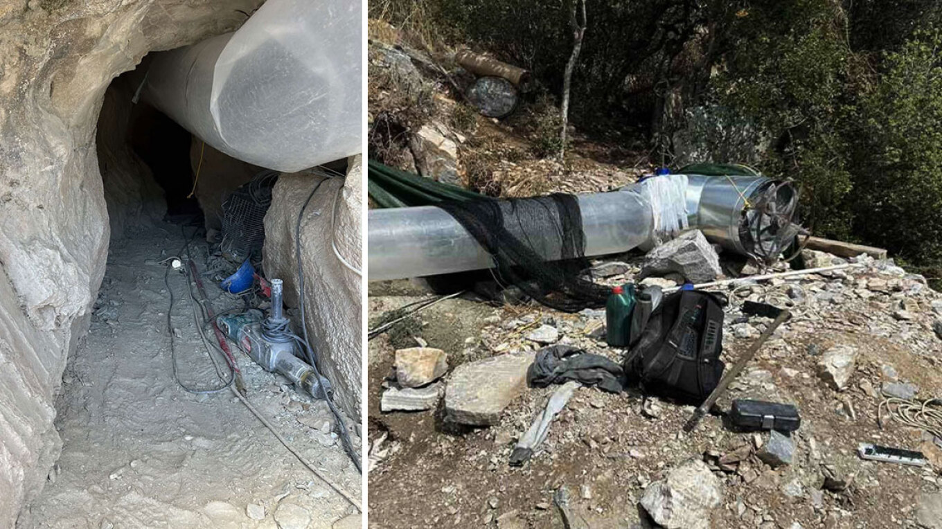 Απεγκλωβίστηκε ζωντανός ο 53χρονος από τη σπηλιά στη Λάρισα