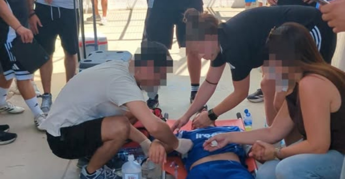Κατάρρευσε ποδοσφαιριστής σε αγώνα νέων στην Κύπρο - «Πόσο πρέπει να ρισκάρουμε;»