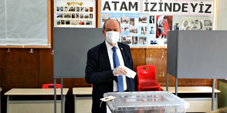Στις κάλπες οι Τουρκοκύπριοι – Ψήφισε ο Ερσίν Τατάρ -ΦΩΤΟΓΡΑΦΙΑ
