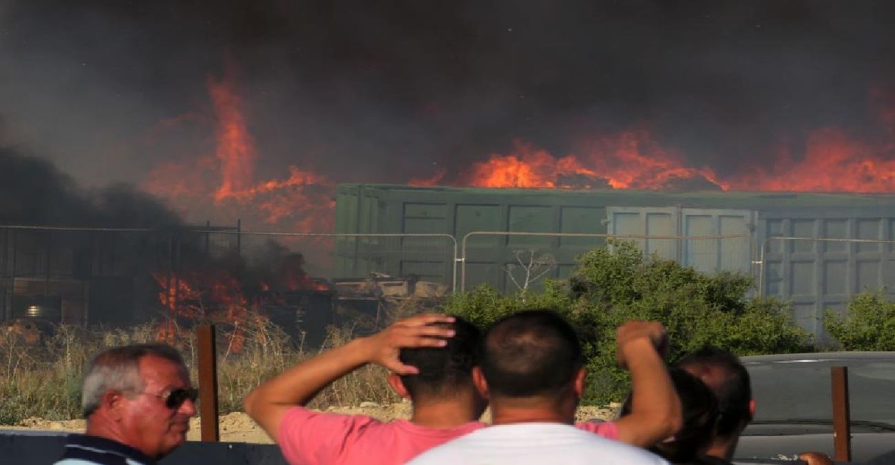 Αγανάκτηση ομάδας πρωτοβουλίας από το Δάλι για την πυρκαγιά σε εργοστάσιο στοΓέρι