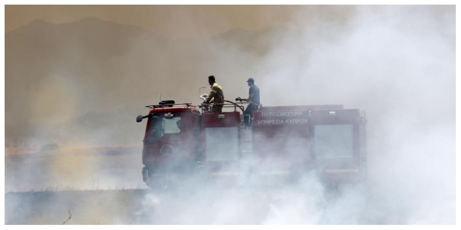 ΠΑΦΟΣ: Υπό πλήρη έλεγχο φωτιά που εκδηλώθηκε σε περιοχή του Κάθηκα