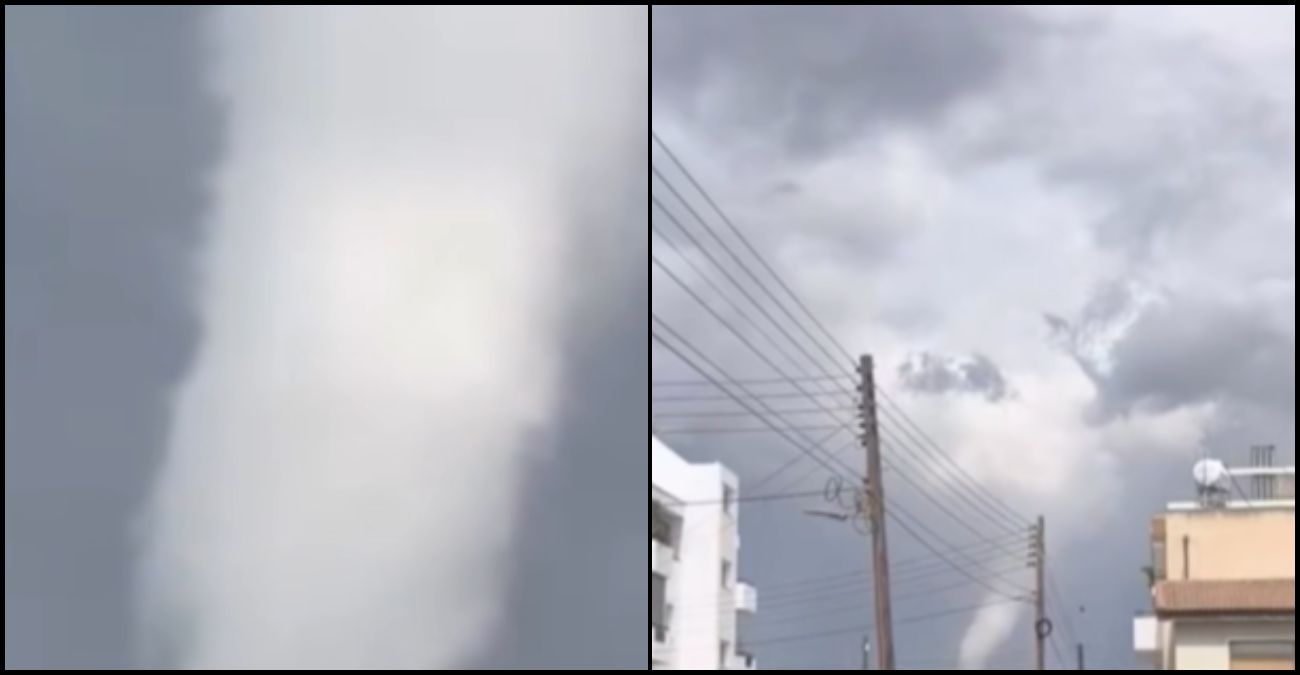 Ανεμοστρόβιλος σάρωσε την Λευκωσία εν μέσω έντονων καιρικών φαινομένων - Εντυπωσιακό βίντεο