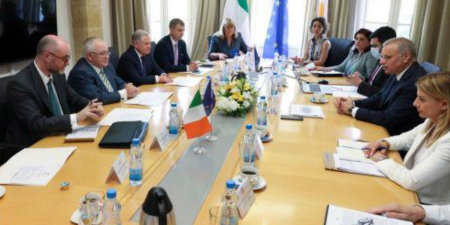 Το μεταναστευτικό στο επίκεντρο της συνάντησης Νουρή με Πρόεδρο της Ιρλανδικής Βουλής των Αντιπροσώπων