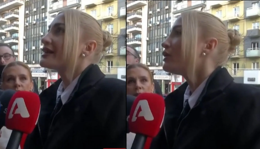 Λύγισε η Τούνη έξω από το δικαστήριο - «Σφίγγεται η καρδιά μου - Ελπίζω σε μια δίκαιη απόφαση»