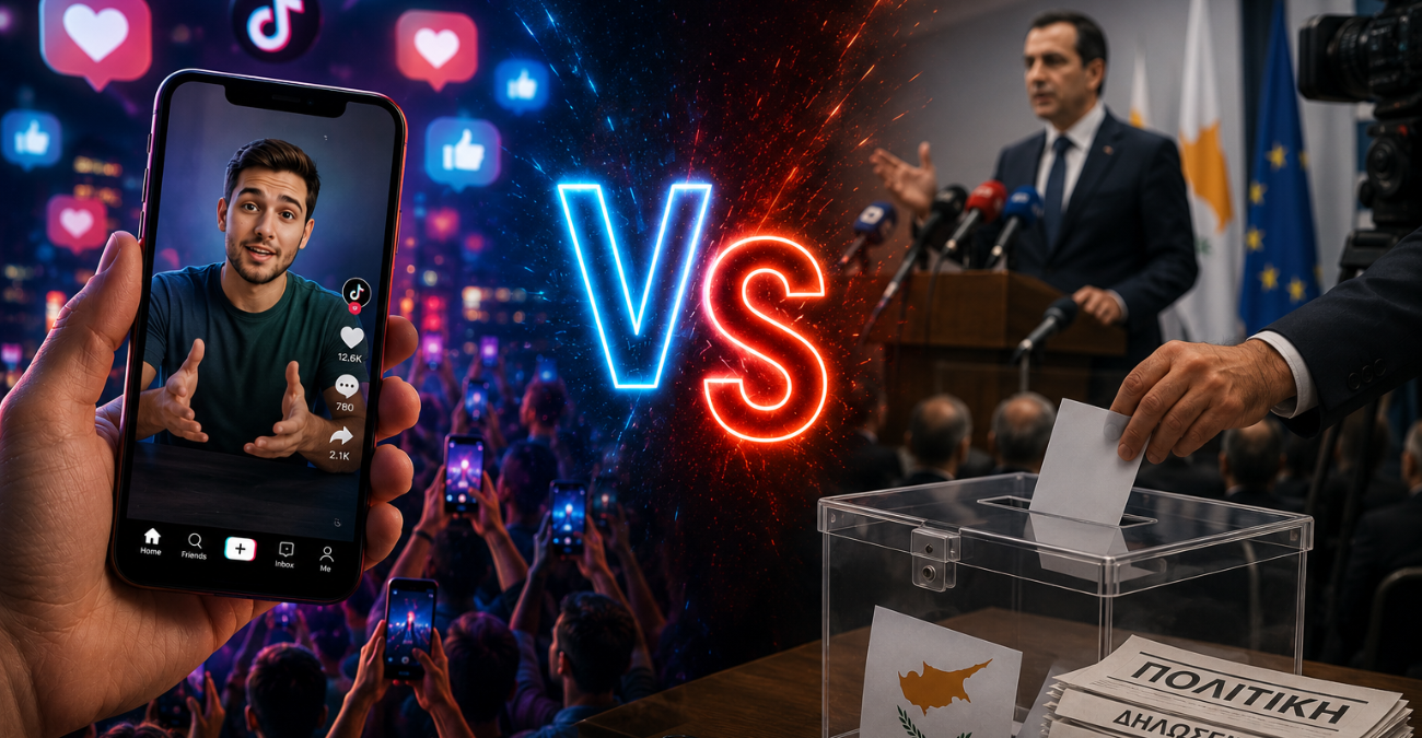 TikTok vs παραδοσιακή πολιτική: Πώς τα social media αλλάζουν το παιχνίδι των εκλογών στην Κύπρο