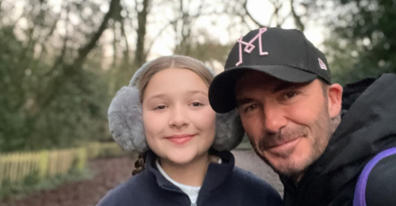David Beckham: Η τρελή αδυναμία στην κόρη του – Της κόβει το αγγούρι σε σχήμα καρδιάς