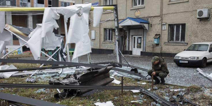 Δεκαοκτώ νεκροί από ρωσική αεροπορική επίθεση σε στρατιωτική βάση στην Οδησσό