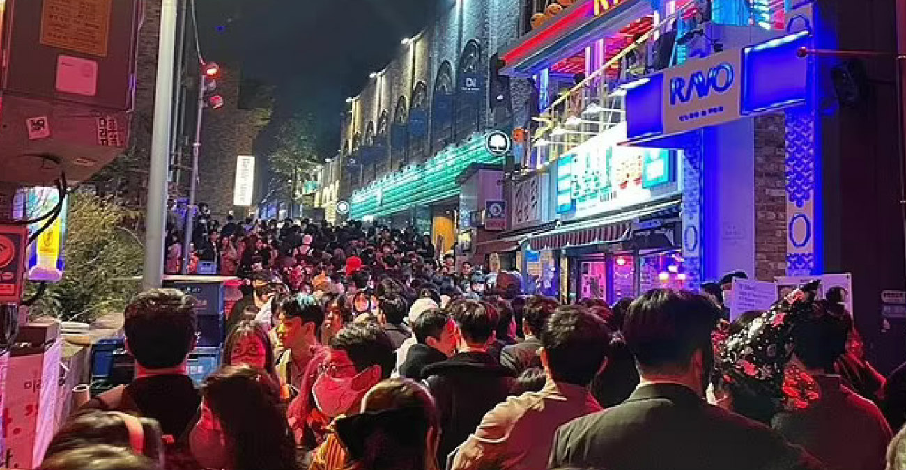 Σοκαριστικά βίντεο: Δεκάδες άνθρωποι ποδοπατήθηκαν σε εορτασμούς για το Χάλογουιν στη Νότια Κορέα