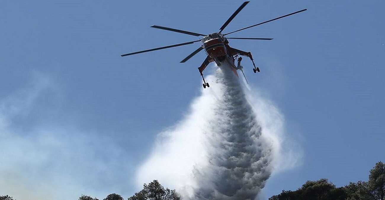 Οριοθετήθηκε η πυρκαγιά στη Λεμεσό - Στην μάχη τρία ελικόπτερα για την φωτιά στην Πάφο