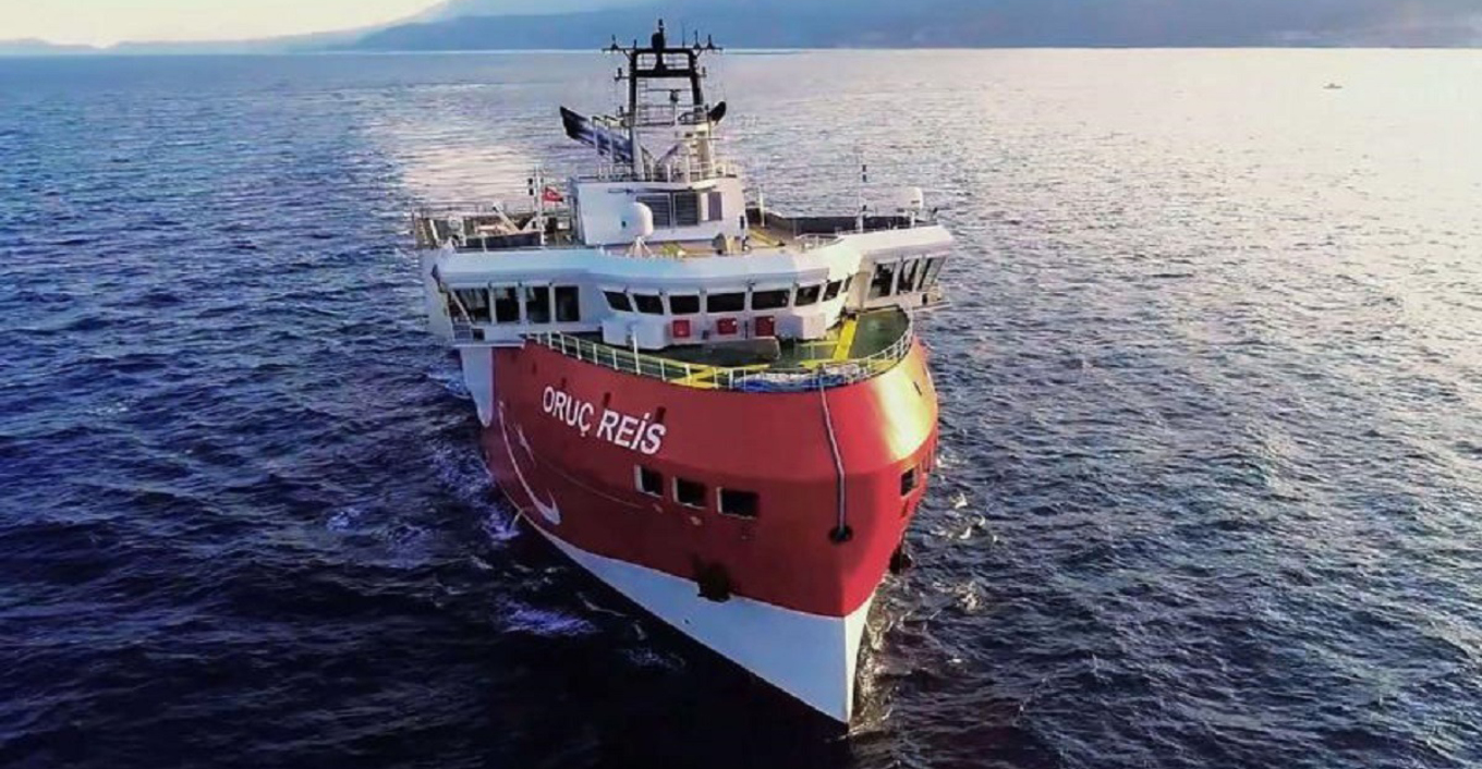 Navtex από Τουρκία: Βγαίνει για έρευνες το Oruc Reis για τον αγωγό φυσικού αερίου προς τα Κατεχόμενα