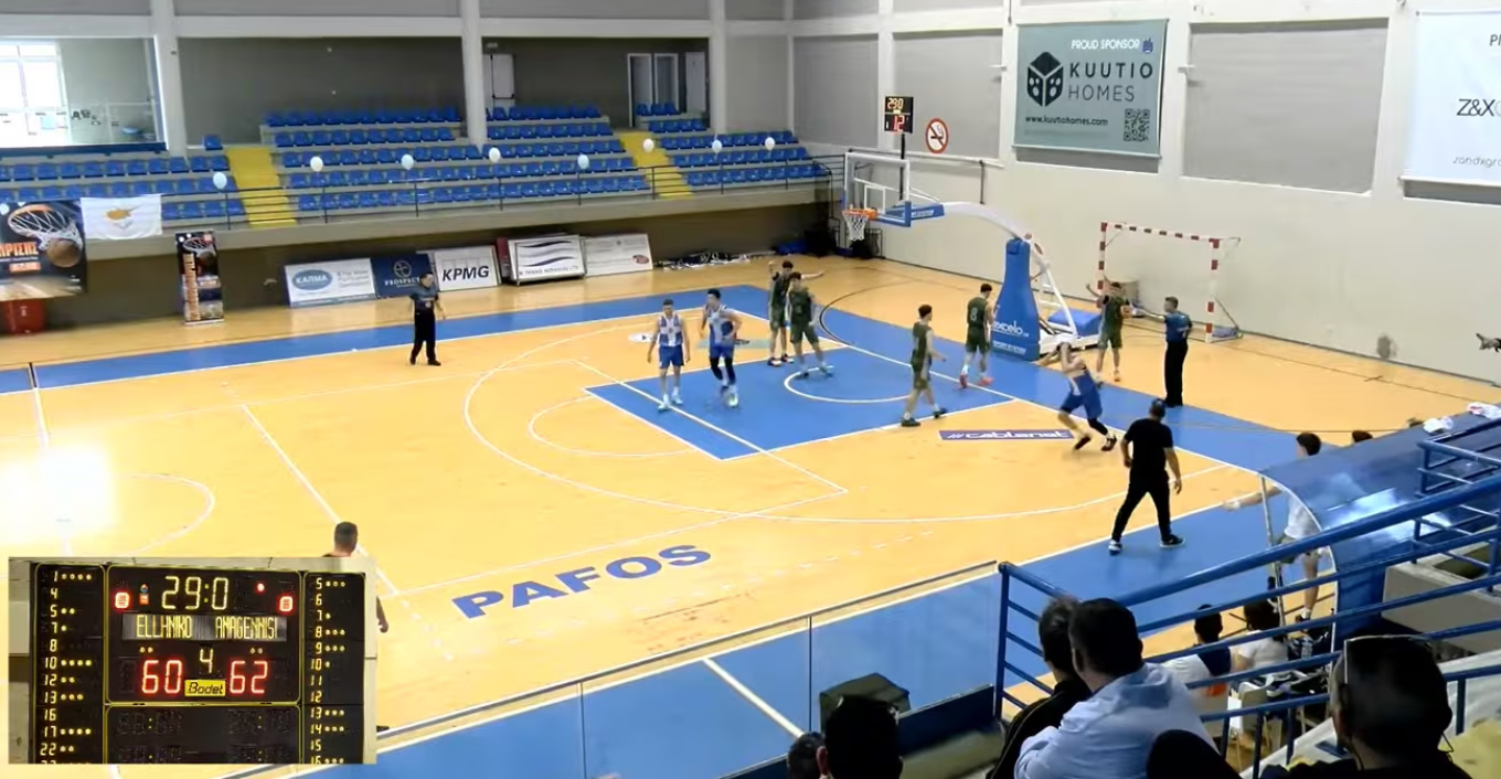 Ξεκαθαρίζει η ΚΟΚ για τον αγώνα μπάσκετ στην Πάφο - «Τελευταία στιγμή αντικαταστάθηκαν οι διαιτητές»