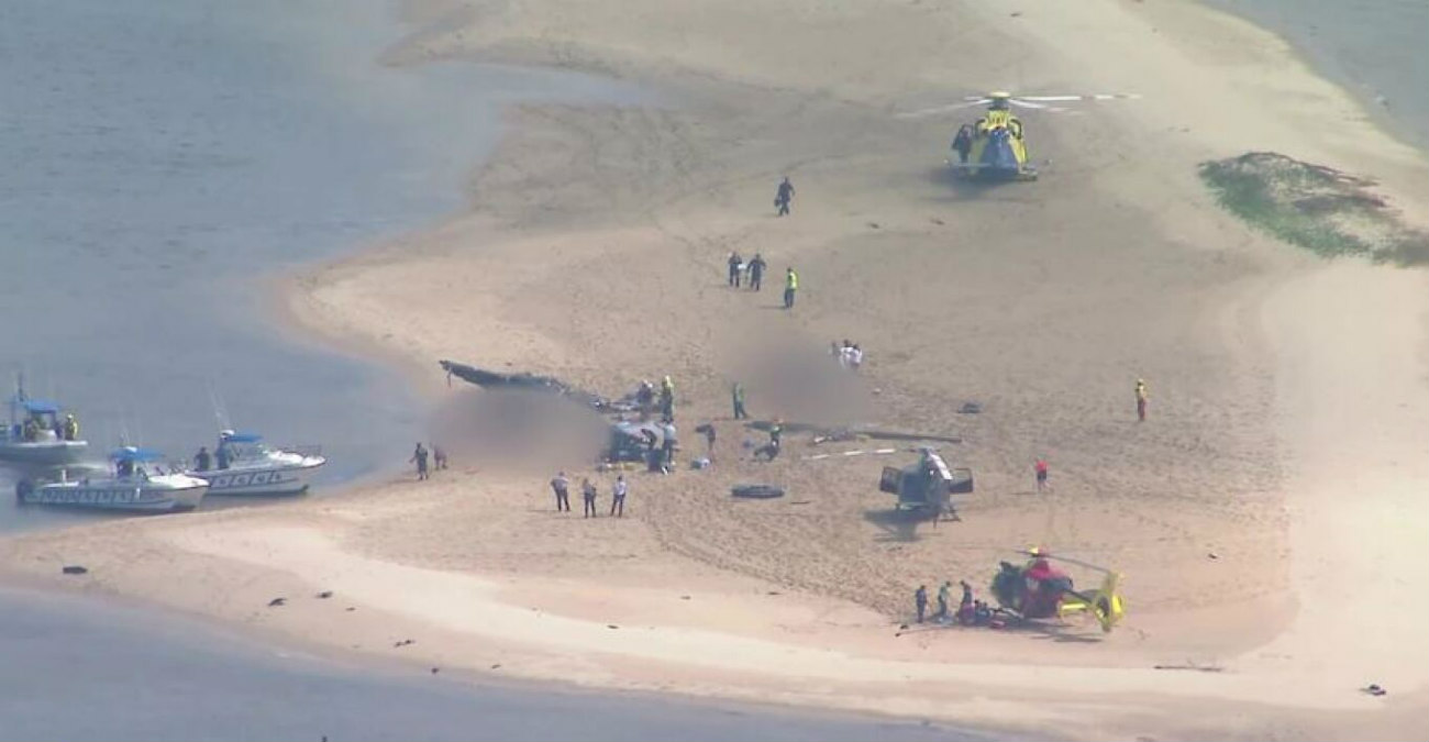 Αυστραλία: Ελικόπτερα συγκρούστηκαν στον αέρα - Τέσσερις νεκροί - Βίντεο