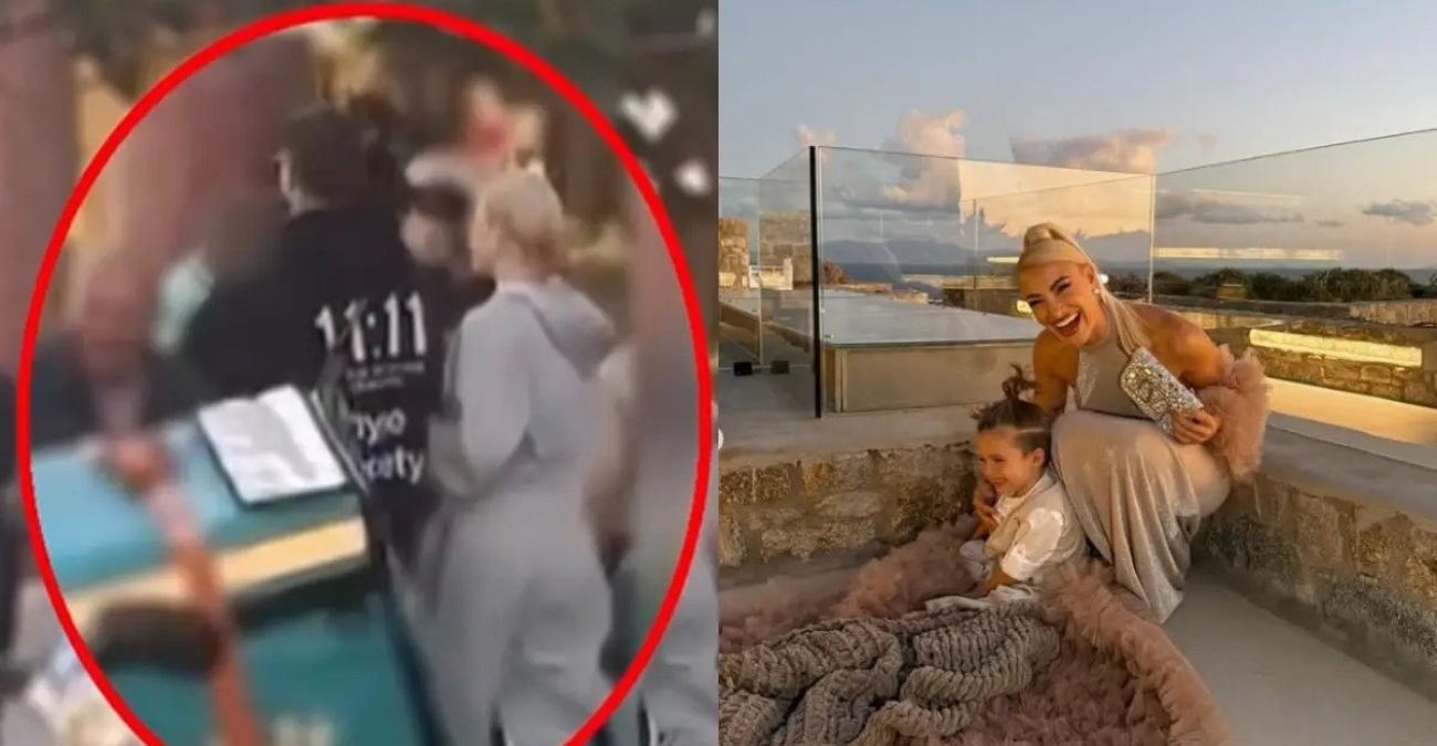 Ιωάννα Τούνη: Βόλτα με τον σύντροφό της στη Θεσσαλονίκη – Κρατούσε στην αγκαλιά του τον Πάρη