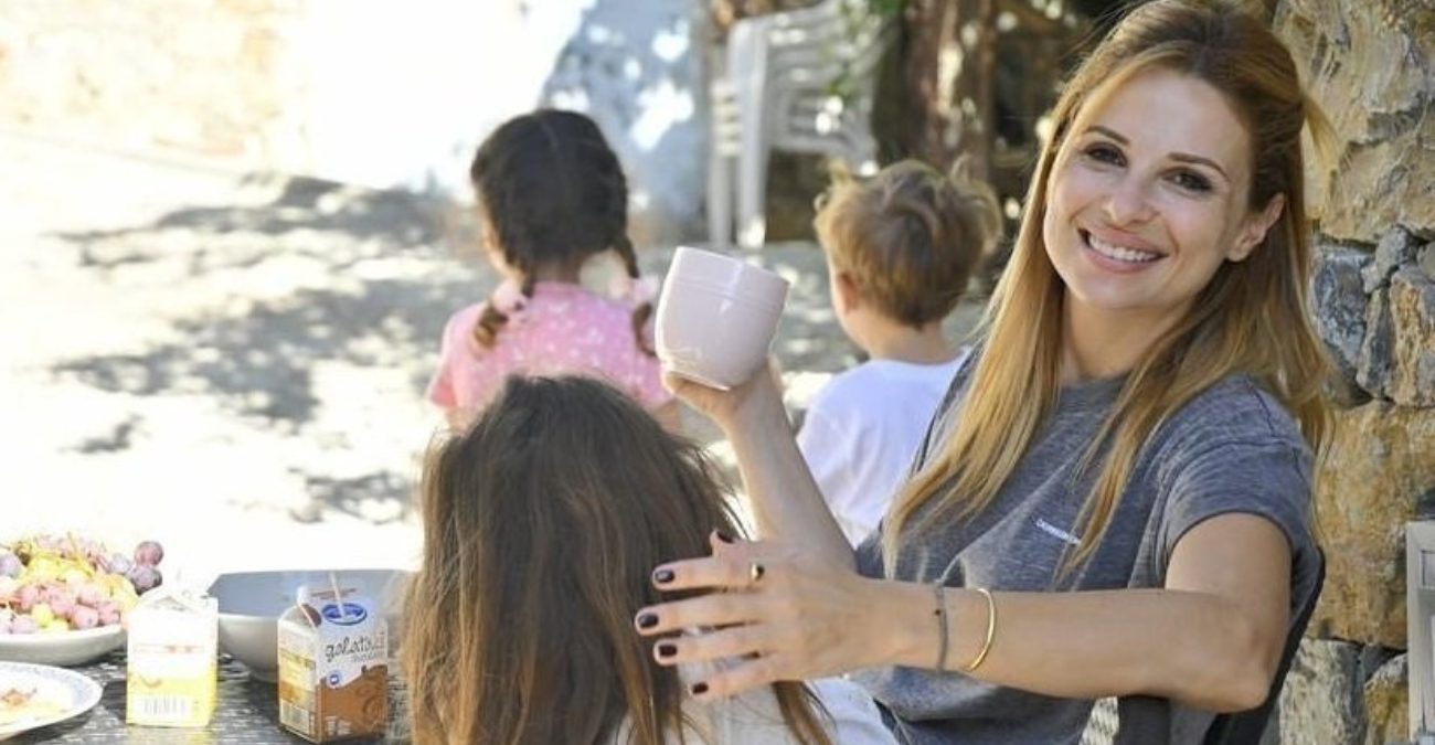 Δάκρυσε το Instagram με την ανάρτηση της Χριστιάνας Αριστοτέλους – Η κόρη της Μελίνα έγινε 8 – Η τρυφερή φωτογραφία