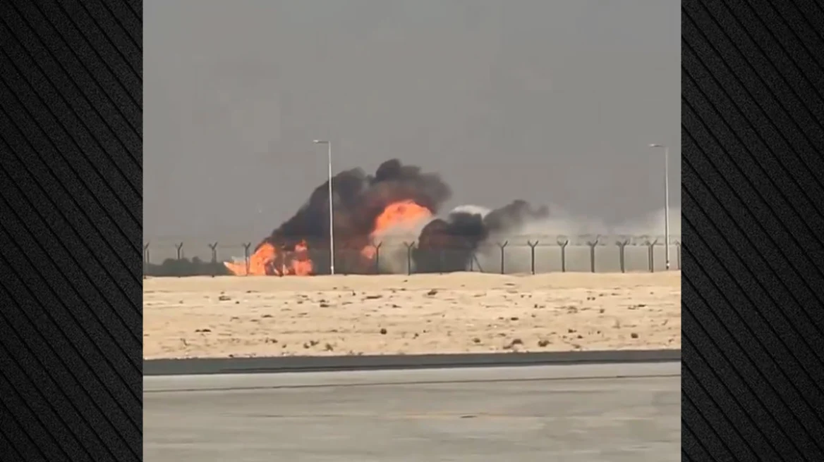 Συνετρίβη μαχητικό αεροσκάφος κατά τη διάρκεια επίδειξης στο Dubai Air Show - Δείτε βίντεο