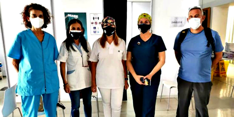 ΚΥΠΡΟΣ - ΑΝΘΡΩΠΙΑ: Εθελοντές οδοντίατροι εμβολίασαν 580 συμπολίτες μας