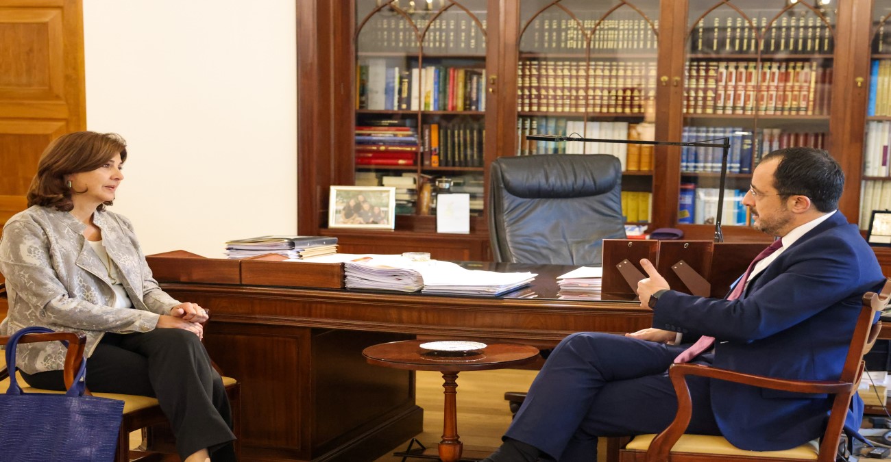 Πρόεδρος Χριστοδουλίδης: «Πολύ ουσιαστικές οι συζητήσεις με Ολγκίν»