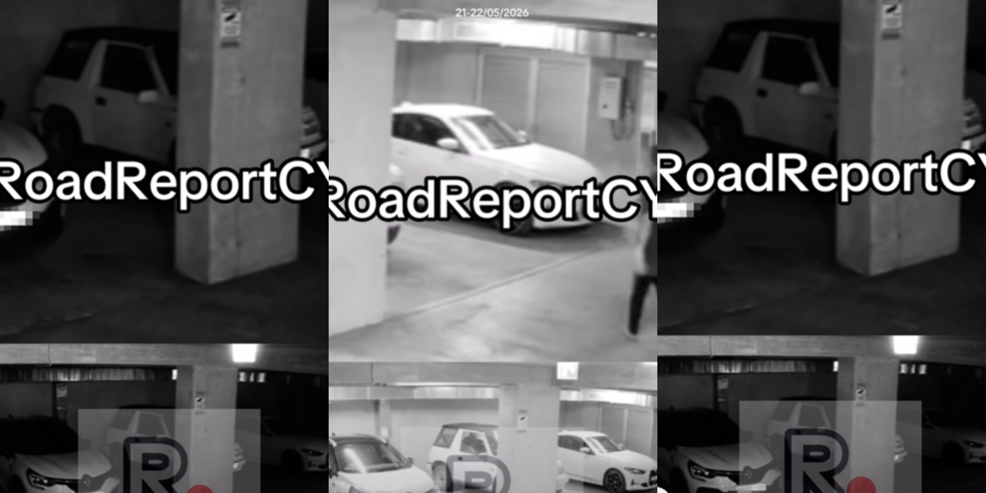 VIDEO: Σκηνές καταστροφής σε υπόγειο πάρκινγκ στη Λεμεσό - Άγνωστος προκάλεσε ζημιές σε δεκάδες αυτοκίνητα