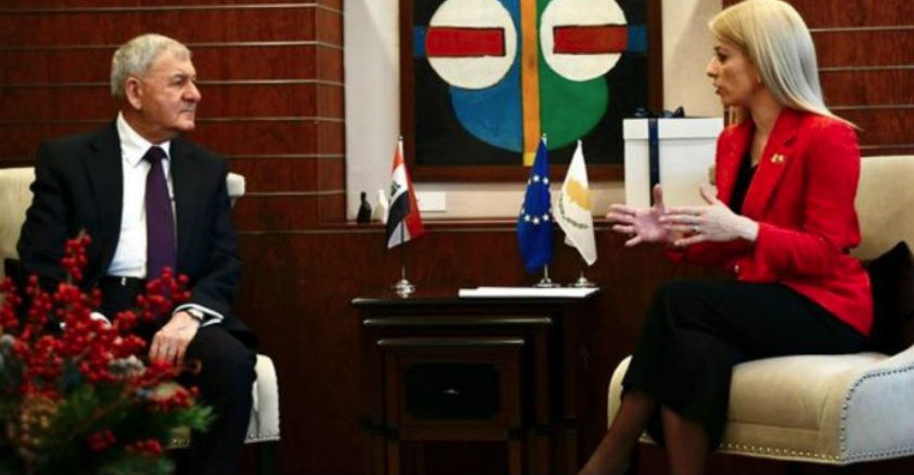  Στον σημαντικό ρόλο της Κύπρου αναφέρθηκε ο Πρόεδρος του Ιράκ σε συνάντηση με ΠτΒ