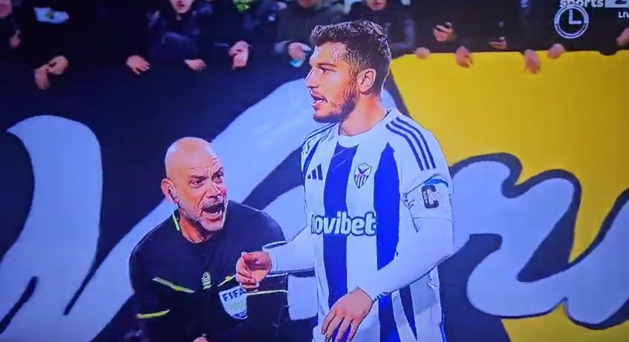 ΒΙΝΤΕΟ: Η αψιμαχία Αρτυματά-Λέδες μετά από πάτημα του δεύτερου - Έξαλλος ο αρχηγός της Ανόρθωσης