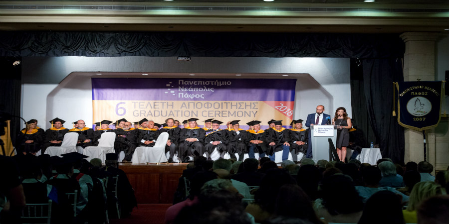 Το Πανεπιστήμιο Νεάπολις γιόρτασε την 6η τελετή αποφοίτησης του