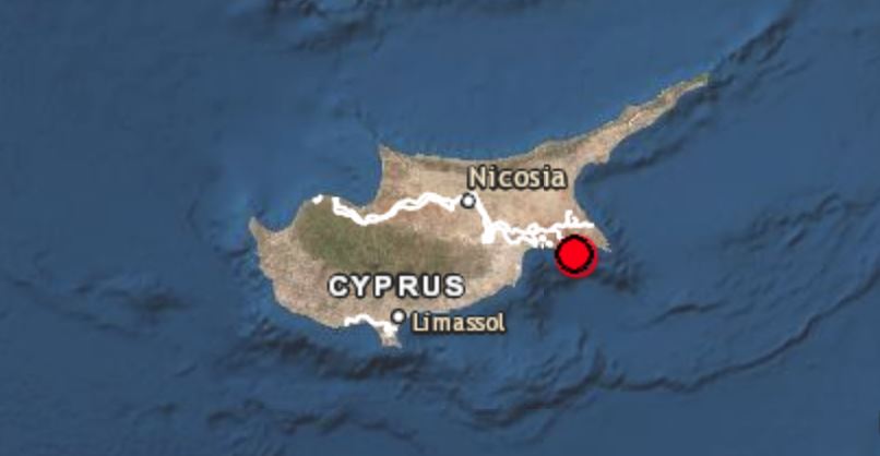 ΚΥΠΡΟΣ: Αναθεωρήθηκε η ένταση του σεισμού που ταρακούνησε το νησί
