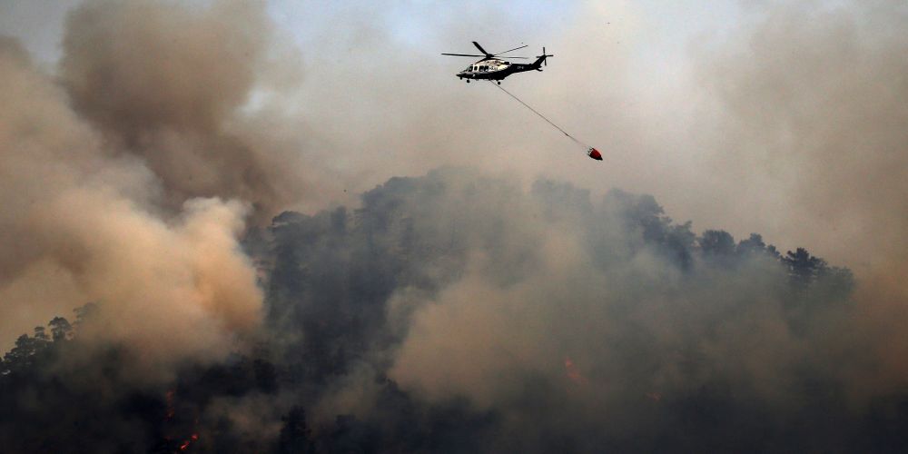 ΚΥΠΡΟΣ: Υπό πλήρη έλεγχο δασική πυρκαγιά μεταξύ των κοινοτήτων Κλαυδιών και Τερσεφάνου