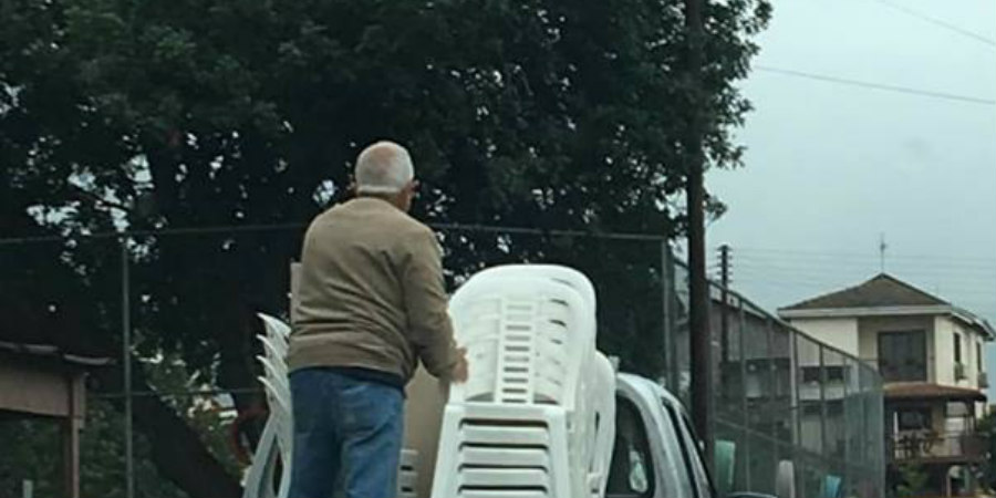 ΚΥΠΡΟΣ: Ηλικιωμένος σε επικίνδυνες αποστολές – Απερισκεψία για λίγες καρέκλες – ΦΩΤΟΓΡΑΦΙΑ