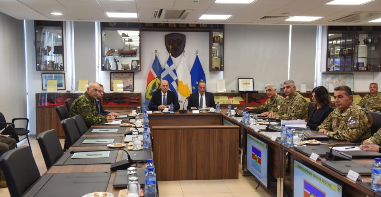 Συνάντηση Πάλμα – Δένδια: «Αναπτύξαμε στενότατο συντονισμό...η Κύπρος δεν πρόκειται να συμμετέχει σε στρατιωτική επιχείρηση»