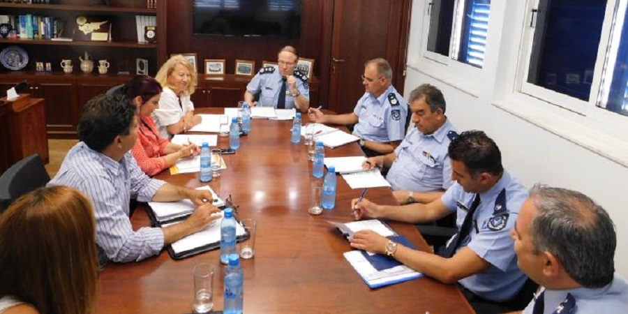 Ο Αρχηγός της Αστυνομίας συναντήθηκε με την Επίτροπο Ισότητας των φύλων - Ανταλλαγή απόψεων και εισηγήσεων 