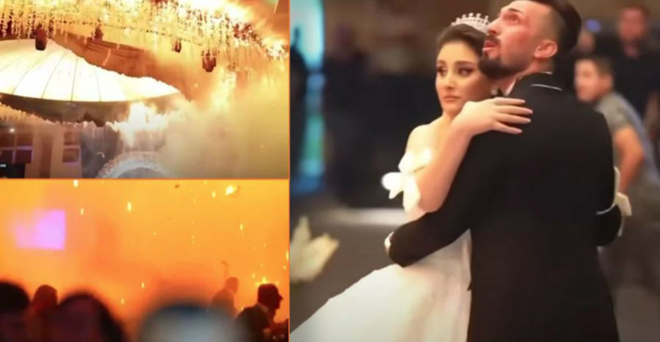 Ιράκ: Συγκλονιστικό βίντεο από την τραγωδία με τη φωτιά στη γαμήλια δεξίωση