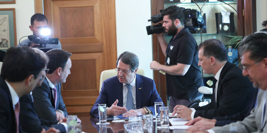 «Υπάρχει μια θετική διαβούλευση» με την TOTAL, δηλώνει ο Πρόεδρος Αναστασιάδης 