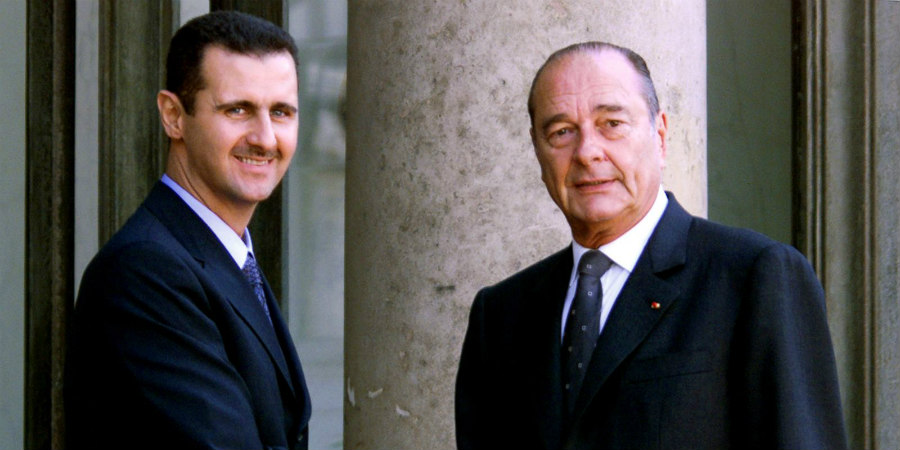 Ο Άσαντ επέστρεψε στη Γαλλία παράσημο - Του είχε δοθεί από τον Ζακ Σιράκ