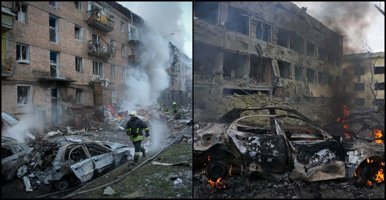Μπαράζ βομβαρδισμών στην Ουκρανία από τα ξημερώματα της Πέμπτης - Σειρήνες σε όλη τη χώρα