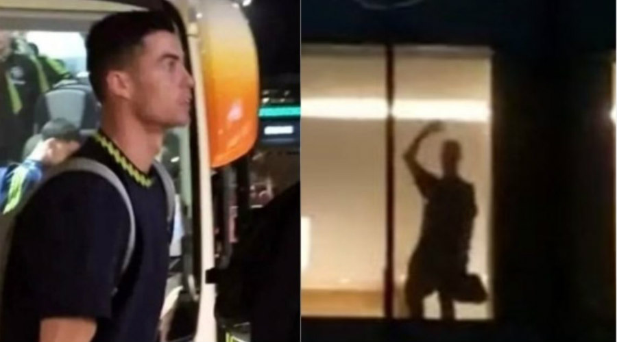 Cristiano Ronaldo: Ξετρελάθηκαν οι φαν τους όταν άρχισε να τους χαιρετάει στη Λάρνακα (Βίντεο)