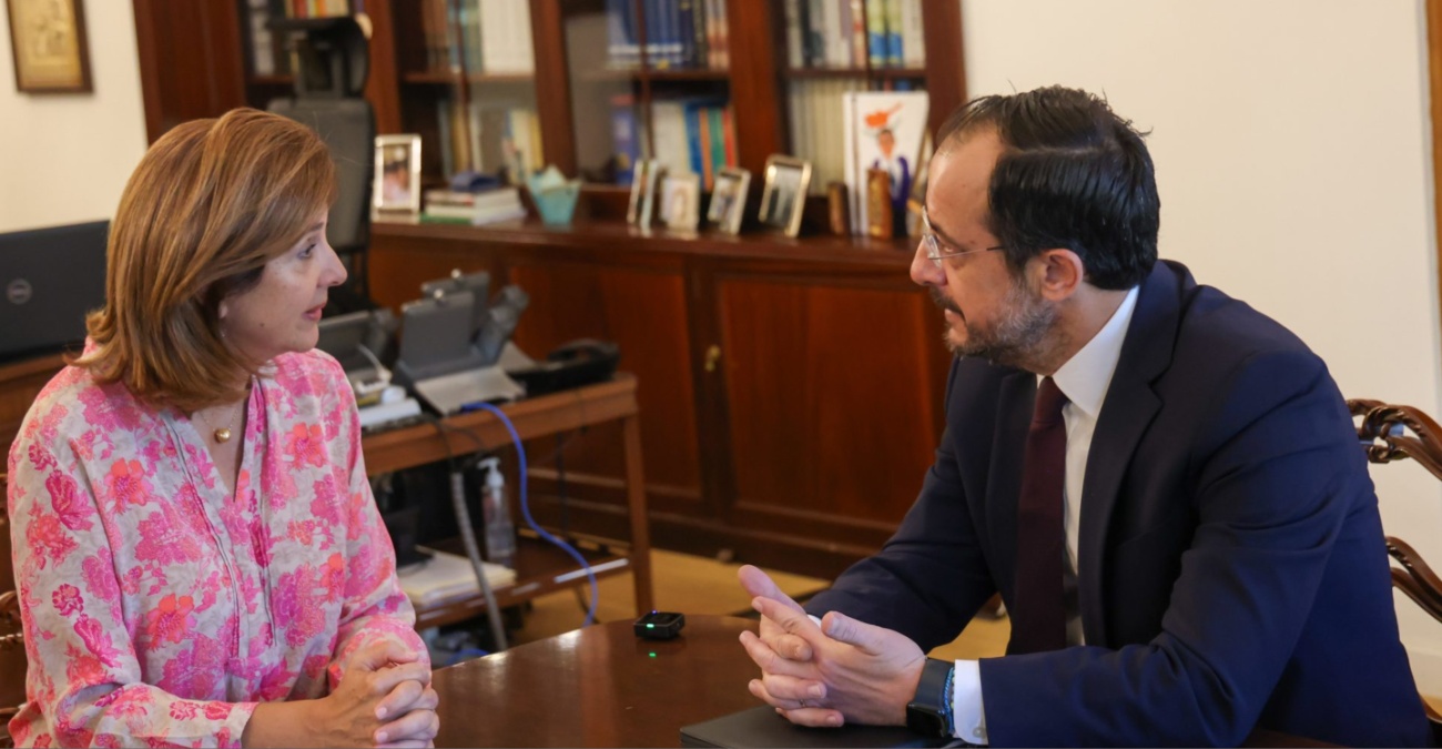 Ολγκίν: Σκληρή δουλειά για απτά αποτελέσματα στο Κυπριακό μέχρι τον Ιούλιο - Συναντήθηκε με ΠτΔ
