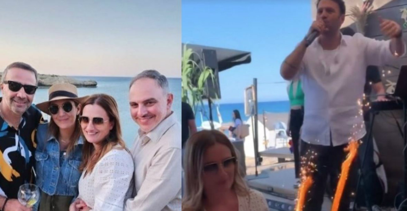 Γωγώ Αλεξανδρινού: Το άκρως διασκεδαστικό πάρτι γενεθλίων της σε beach bar του Πρωταρά