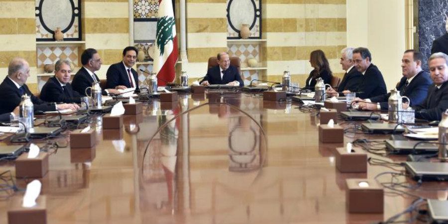 Συνεδριάζει στη Βηρυτό το νέο Υπουργικό υπό τον πρωθυπουργό Hassan Diab