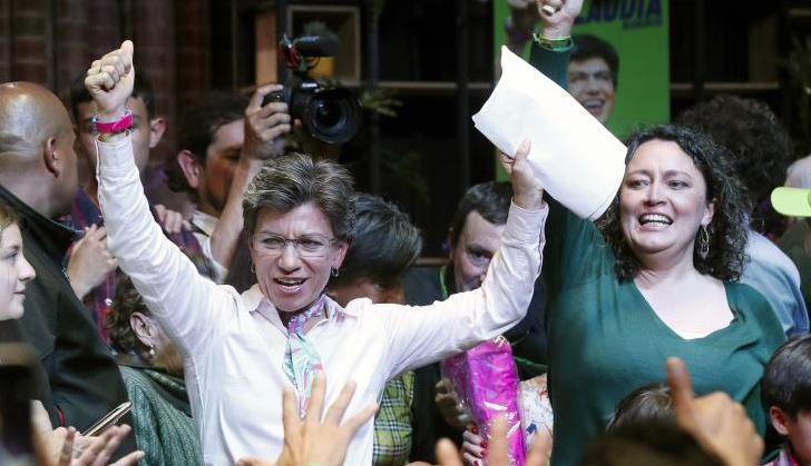 Για πρώτη φορά δήμαρχος της Μπογκοτά εξελέγη γυναίκα